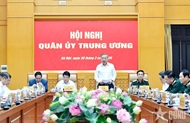 Party leader chairs Central Military Commission meeting in Hanoi